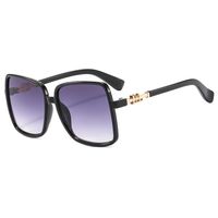 Modern Style Solid Color Ac Square Full Frame Women's Sunglasses main image 3