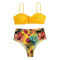 Mujeres Floral Ditsy Juego De 2 Piezas Bikinis Traje De Baño main image 4