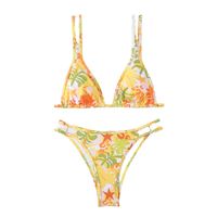 Mujeres Floral Ditsy Juego De 2 Piezas Bikinis Traje De Baño main image 2