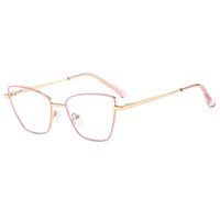 Casual Simple Style Solid Color Ac Cat Eye Full Frame Optical Glasses main image 6