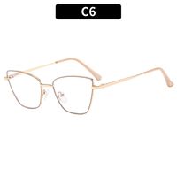 Casual Simple Style Solid Color Ac Cat Eye Full Frame Optical Glasses sku image 5