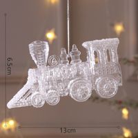 Christmas Retro Simple Style Snowflake Elk Arylic Indoor Party Festival Hanging Ornaments sku image 9