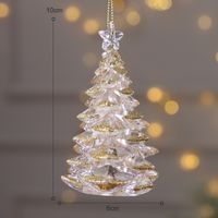 Christmas Retro Simple Style Snowflake Elk Arylic Indoor Party Festival Hanging Ornaments sku image 1