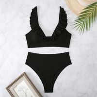 Women's Stripe 2 Pieces Set Bikinis Swimwear main image 2