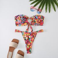 Frau Ditsy Blumig 2-Teiliges Set Bikinis Bademode main image 4