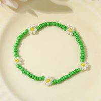 Ethnic Style Bohemian Flower Daisy Seed Bead Beaded Women's Bracelets sku image 8