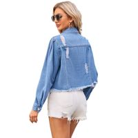 Women's Streetwear Solid Color Casual Jacket main image 2