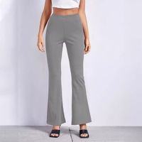 Women's Daily Simple Style Solid Color Full Length Casual Pants Flared Pants main image 5