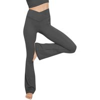 Women's Simple Style Solid Color Polyester Twilled Satin Active Bottoms Sweatpants main image 3