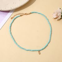 Wholesale Jewelry Ethnic Style Bohemian Classic Style Geometric Alloy Seed Bead None Necklace sku image 3