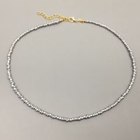 Wholesale Jewelry Ethnic Style Bohemian Geometric Glass Seed Bead Necklace sku image 14