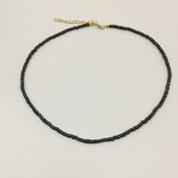 Wholesale Jewelry Ethnic Style Bohemian Geometric Glass Seed Bead Necklace sku image 12