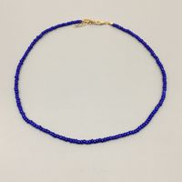 Wholesale Jewelry Ethnic Style Bohemian Geometric Glass Seed Bead Necklace sku image 12