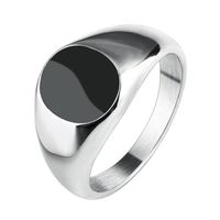 Simple Style Classic Style Commute Geometric 316 Stainless Steel  Rings In Bulk main image 4