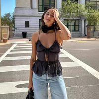 Women's Camisole Tank Tops Streetwear Solid Color main image 6