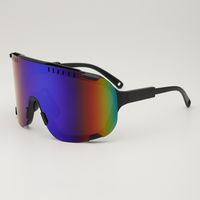 Exaggerated Punk Streetwear Solid Color Pc Special-Shaped Mirror Full Frame Glasses sku image 4