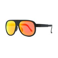 Hip-Hop Punk Solid Color Pc Toad Glasses Full Frame Glasses sku image 8