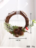 Christmas Simple Style Angel Pine Cones Plastic Indoor Party Garlands sku image 7