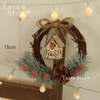 Christmas Simple Style Angel Pine Cones Plastic Indoor Party Garlands sku image 12