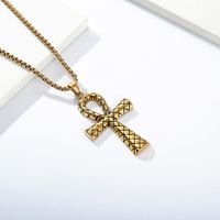 Hip-Hop Retro Banana 304 Stainless Steel Plating 18K Gold Plated Unisex Pendant Necklace sku image 2