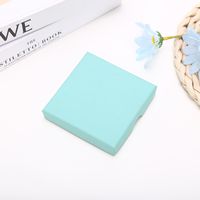 Fashion Solid Color Paper Jewelry Boxes 1 Piece sku image 7