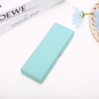 Fashion Solid Color Paper Jewelry Boxes 1 Piece sku image 13