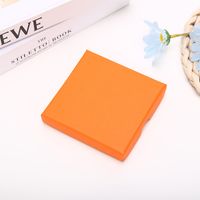 Fashion Solid Color Paper Jewelry Boxes 1 Piece sku image 10