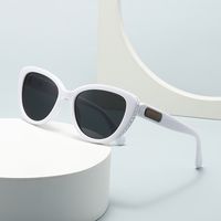 Modern Style Color Block Pc Cat Eye Inlay Full Frame Women's Sunglasses main image 5