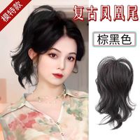 Women's Fashion Holiday High Temperature Wire Curls Wigs sku image 18