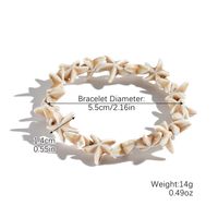 Hip-Hop Vintage Style Simple Style Tortoise Starfish Shell Beaded Knitting Women's Bracelets sku image 4