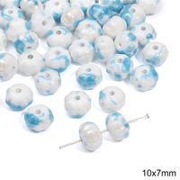 Ceramic Autumn And Winter Milk Tea Color Beads Bear Scattered Beads Handmade Diy Bracelet Necklace Accessories Cartoon Factory Wholesale sku image 32