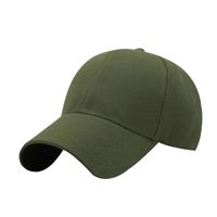 Women's Basic Simple Style Solid Color Curved Eaves Baseball Cap sku image 22