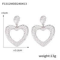 1 Pair Simple Style Classic Style Solid Color Plating Titanium Steel 18K Gold Plated Drop Earrings sku image 15