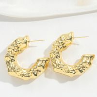 1 Paire Style IG Style Classique Géométrique Couleur Unie Le Cuivre Boucles D'oreilles Des Boucles D'Oreilles sku image 3