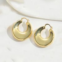 1 Pair IG Style Classic Style Geometric Solid Color Copper Drop Earrings Earrings sku image 4