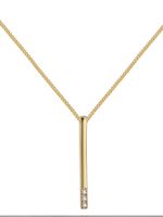Copper 18K Gold Plated Simple Style Classic Style Plating Inlay Solid Color Zircon Pendant Necklace sku image 2