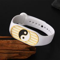 Simple Style Star Moon Skull 304 Stainless Steel Silica Gel Unisex Wristband main image 4