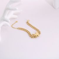 304 Stainless Steel 18K Gold Plated Cute Retro Plating Butterfly Necklace main image 4