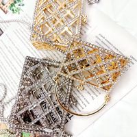 Women's Streetwear Lattice Arylic Shopping Bags main image 4