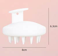 Simple Style Solid Color Silica Gel Shampoo Brush main image 2