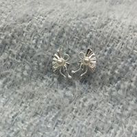 1 Pair Simple Style Bow Knot Inlay Sterling Silver Pearl Ear Studs main image 3