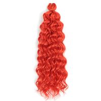 Women's Hip-hop Party Low Temperature Flame Retardant Wire Long Curly Hair Wigs sku image 19