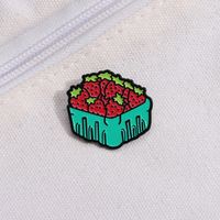 Cartoon Style Cute Cowboy Style Car Strawberry Shoe Alloy Stamping Stoving Varnish Plating Unisex Brooches main image 4