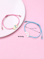 Casual Elegant Cute Letter Heart Shape Rope Zinc Alloy Wholesale Bracelets main image 2