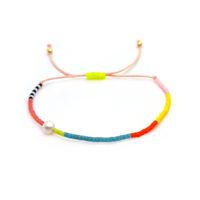 Simple Style Classic Style Color Block Beaded Freshwater Pearl Glass Beaded Women's Bracelets sku image 3