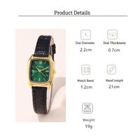 Basic Modern Style Classic Style Square Buckle Quartz Women's Watches main image 2