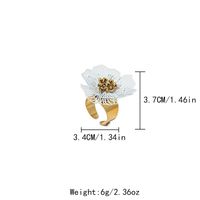 Simple Style Classic Style Flower 304 Stainless Steel 14K Gold Plated Rings In Bulk sku image 5