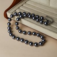 Wholesale Jewelry Elegant Glam Round Artificial Pearl Beaded Necklace main image 5