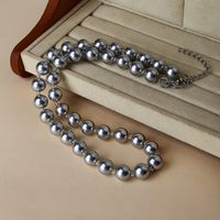Wholesale Jewelry Elegant Glam Round Artificial Pearl Beaded Necklace main image 6