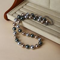 Wholesale Jewelry Elegant Glam Round Artificial Pearl Beaded Necklace main image 7